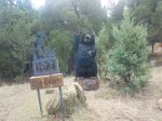 Big bears greet you at driveway